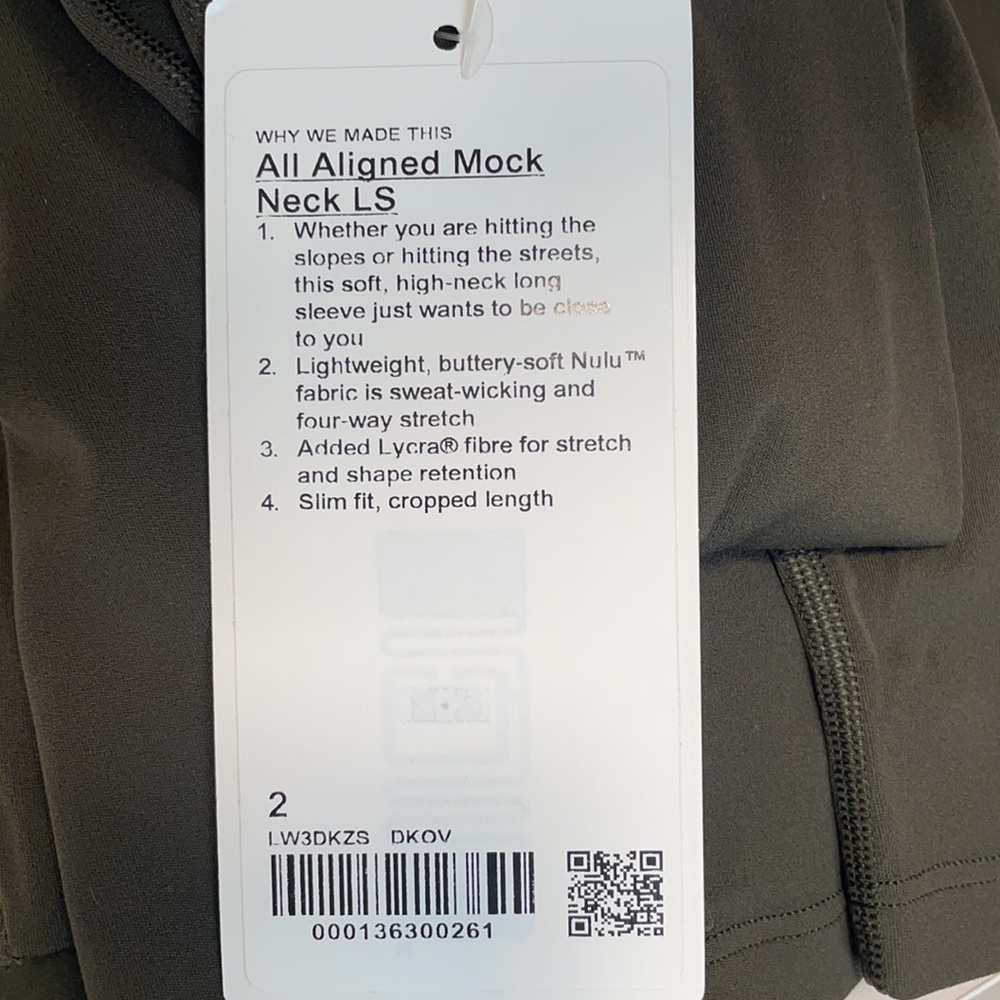 BUNDLE NWT Lululemon Dark Olive Collection - Picture 8 of 17